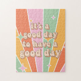 Groovy Good Day Inspiriert Puzzle