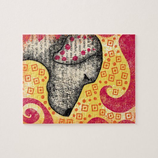 Groovy Good Dog Jigsaw Puzzle (Horizontal)