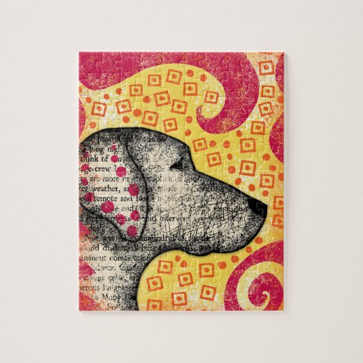 Groovy Good Dog Jigsaw Puzzle (Vertikal)