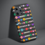 Groovy Good Vibes Liebe Lächeln Retro Beads Case-Mate iPhone 14 Hülle<br><div class="desc">Groovy Good Vibes Liebe Smile Retro Beads iPhone Cases bietet eine Vielzahl von Freundschaftsperlen mit Texten wie Liebe, Ruhe, glücklich, Lächeln, gute Vibes und mit Blume, Schmetterlingen, Herzen, Sternen, Yin und Yang Zeichen in leuchtenden Farben. Perfekte Geschenke für Weihnachten, Geburtstag, beste Freunde, Schwestern und mehr. Entworfen von ©Evco Studio www.zazzle.com/store/evcostudio...</div>