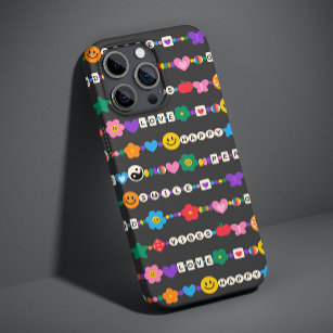 Groovy Good Vibes Liebe Lächeln Retro Beads Case-Mate iPhone Hülle