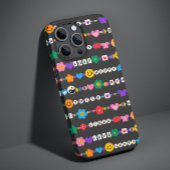 Groovy Good Vibes Liebe Lächeln Retro Beads Case-Mate iPhone Hülle