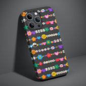 Groovy Good Vibes Liebe Lächeln Retro Beads Case-Mate iPhone Hülle