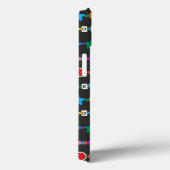 Groovy Good Vibes Liebe Lächeln Retro Beads Case-Mate iPhone Hülle (Rückseite / Rechts)