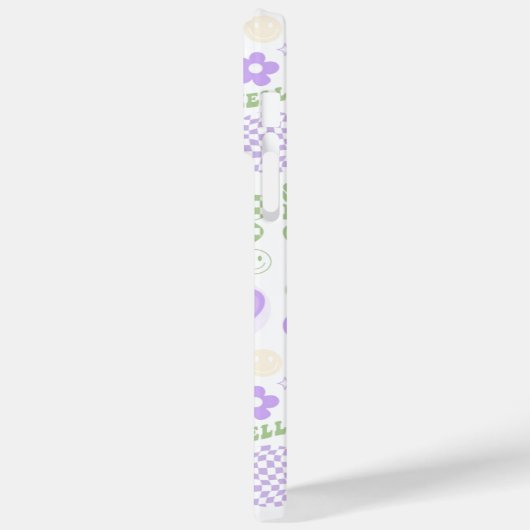 Groovy Good Vibes Y2K Butterfly Modern Girl Case-Mate iPhone Hülle (Rückseite / Links)