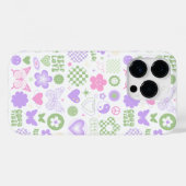 Groovy Good Vibes Y2K Butterfly Modern Girl Case-Mate iPhone Hülle (Rückseite (Horizontal))