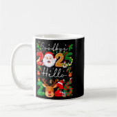 Groovy Goodbye 2025 Hello 2026 Happy New Years Eve Kaffeetasse (Links)