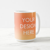 Groovy Gradient Custom Tasse (VorderseiteRechts)