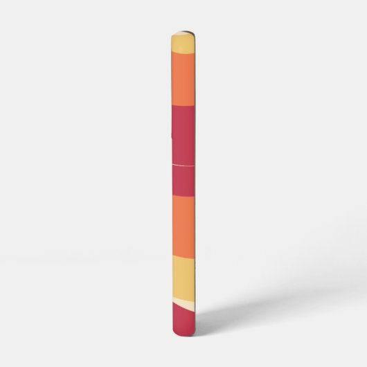 "Groovy Grandad" warmtonisiertes Retro-Wave-Foto Samsung Galaxy Hülle (Linke Seite)