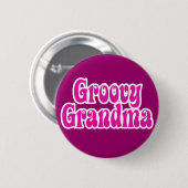 Groovy Grandma Button (Vorne & Hinten)