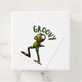 Groovy Green Frog Geschenkanhänger (Beispiel)