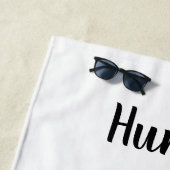 Groovy Green Frog Strandtuch (Beispiel)