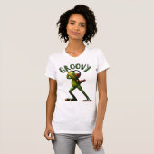 Groovy Green Frog T-Shirt (Vorne ganz)