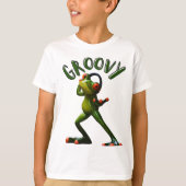 Groovy Green Frog T-Shirt (Vorderseite)