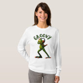 Groovy Green Frog T-Shirt (Vorne ganz)