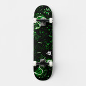 Groovy Green Skateboard (Vorderseite)