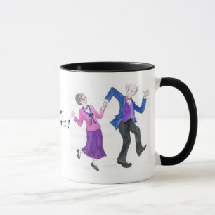 Groovy Großeltern-Kaffee-Tasse Tasse