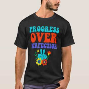 Groovy Growth Mindset Lehrer Zurück zur Schule Pro T-Shirt