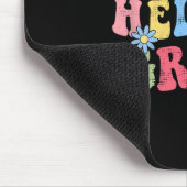 Groovy Growth Mindset Positive Retro Lehrer Byck Mousepad (Ecke)