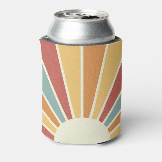 Groovy Grunge Retro-Design Dosenkühler (Kanne Rückseite)