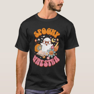 Groovy Gruselige Maestra Retro Spanischlehrer Hall T-Shirt