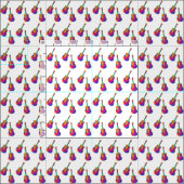 Groovy Guitar Pattern Stoff (Kachel)