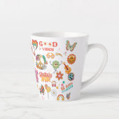 GROOVY GUOD VIBES LATTE TASSE (Rechts)