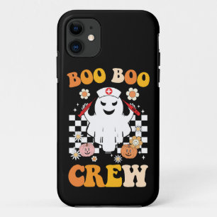 Groovy Halloween Boo Crew Nurse Ghost Case-Mate iPhone Hülle