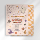 Groovy Halloween - Einladung