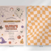 Groovy Halloween - Einladung