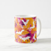 Groovy Halloween Fledermäuse Kaffeetasse (VorderseiteRechts)