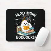 Groovy Halloween Ghost Mehr Bücher Libraria Mousepad (Mit Mouse)