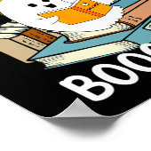 Groovy Halloween Ghost Mehr Bücher Libraria Poster (Ecke)