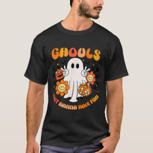 Groovy Halloween Ghouls Just Wanna haben Spaß Danc T-Shirt