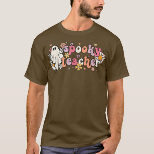 Groovy Halloween Spooky Teacher Trick oder Teach T T-Shirt
