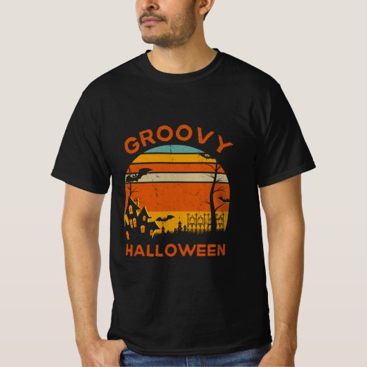 "Groovy Halloween Vibes - Limited Edition T-Shirt (Vorderseite)