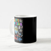 Groovy Happy New Year 2026 Nurse Life Disco Ball F Kaffeetasse (Vorderseite Links)