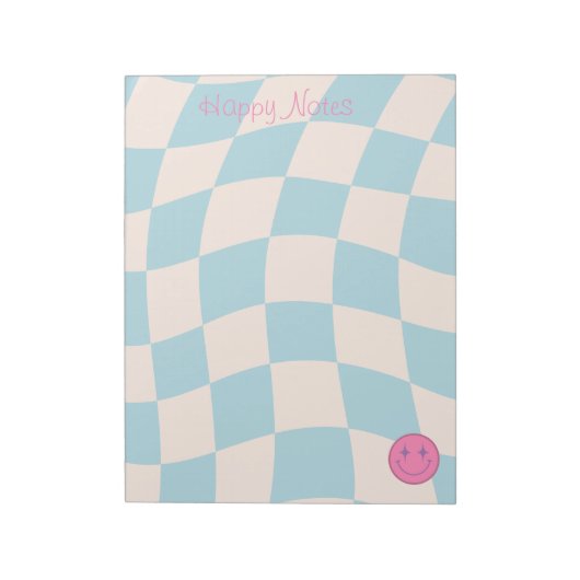 Groovy Happy Notes Notizblock (Rotiert)