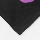 Groovy Happy Oaster Bunny Smoking Weunny Funny Fleecedecke (Ecke)