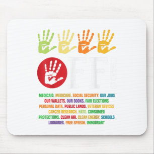 Groovy Happy Valentines Day Mens Womens Couple Mat Mousepad