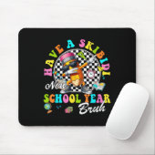 Groovy Have A Skibidi New School Year Bruh Pencil  Mousepad (Mit Mouse)
