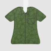 Groovy Hawaiian Surfer 1960er Retro Aloha Shirt Ornament (Vorderseite)