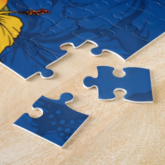 Groovy Hawaiian Surfer 1960er Retro Graphic Puzzle (Seite)