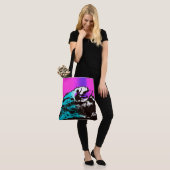 Groovy Hawaiian Surfer 60er Retro Monogram Beach B Tasche (Am Model)