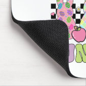 Groovy Headstart der süßsten Bunnies Leopard E Mousepad (Ecke)
