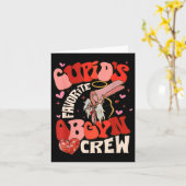 Groovy Heart Disco Piazza della Riforma Crew Karte (Gelbe Blume)