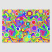 Groovy Hearts Blume Seidenpapier (Vorderseite)