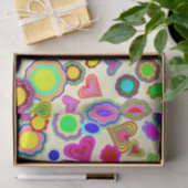 Groovy Hearts Blume Seidenpapier (Geschenk)