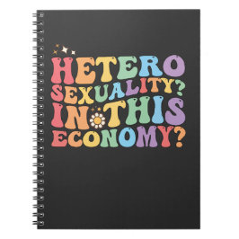Groovy Hetero Heterosexualität In dieser Wirtschaf Notizblock