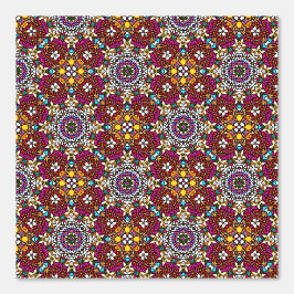 Groovy Himmlische Blumenkraft Tapete